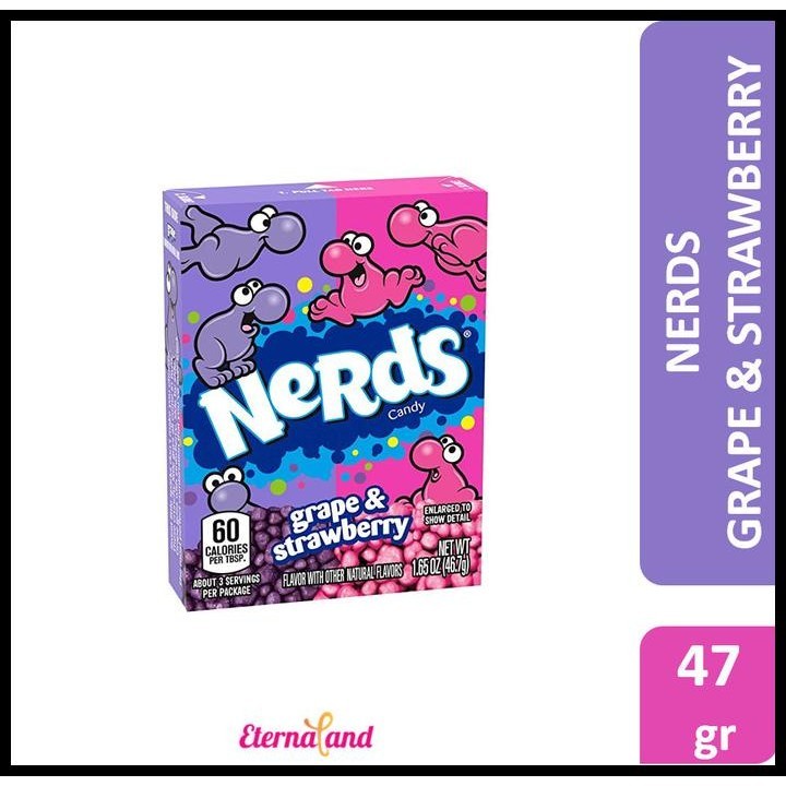 

Nerds Gotta-Have Grape Seriously Strawberry 46.7G / 46.7Gr