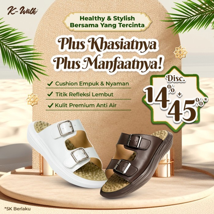 Sandal Terapi Kesehatan K walk Deddy Mizwar Sandal Rematik Akupuntur