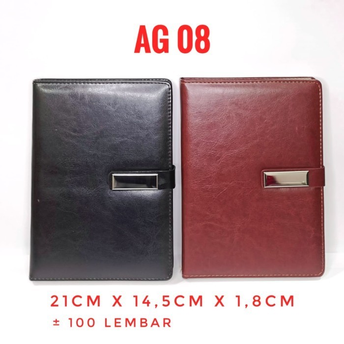 

Ag 08, ag08 agenda kulit a5, block note, note book, agenda souvenir PROMO