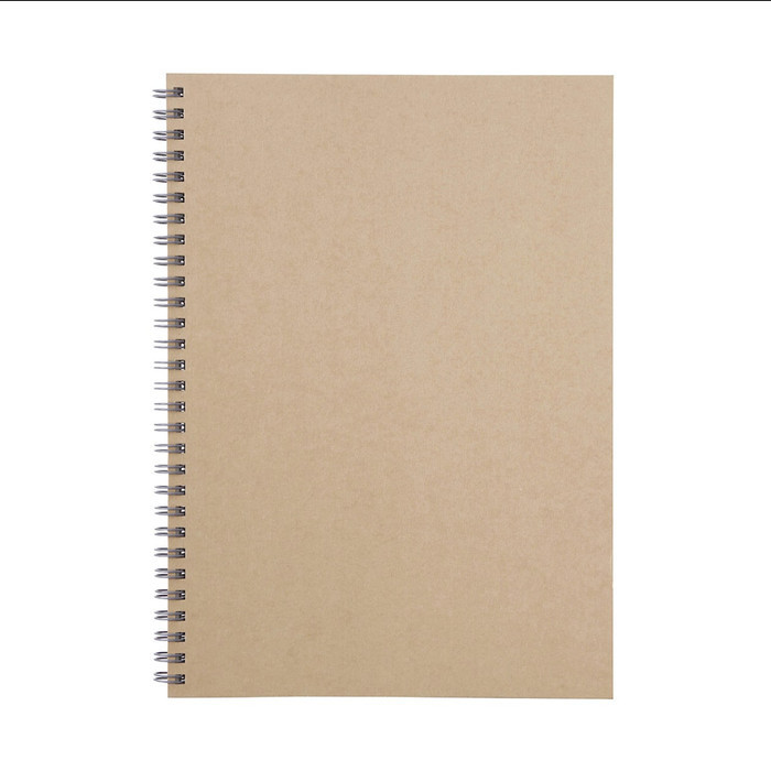 

Double Ring Notebook / Plain B5 /80 Sheets - Buku muji 80 sheet HRG DISKON