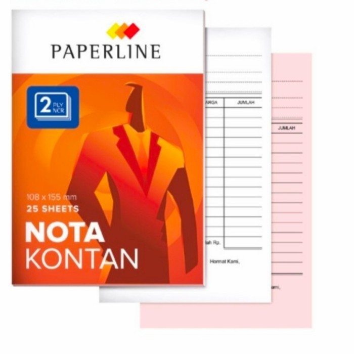

Nota Kontan Kecil 2 Play NCR Paper Line BUKU Nota 2 Rangkap BRG BARU