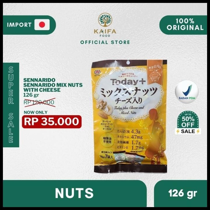 

Sennarido Kyusu Cashew Nut - Kacang Mede Ala Jepang