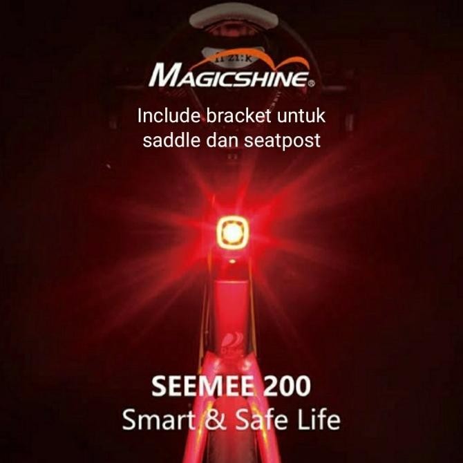 Lampu Belakang Sepeda Magicshine Seemee 200 mirip bontrager flare