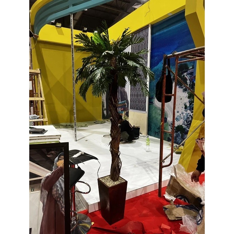 Pohon Kurma Artificial Latex Tinggi 2 Meter Pickup Ke Toko