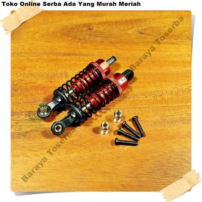 SHOCK BREAKER PER OIL WPL MN DAN D12 C34 C22 D90 C44 RC SUSPENSI 70MM