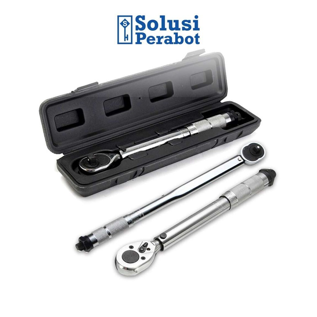 Kunci Momen Torsi SP / Torque Wrench Two-way Spanner Tools Bengkel Mobil Roda Mobil