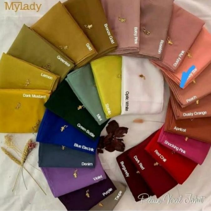 [3]HIJAB JILBAB MY LADY POLOS JAHIT TEPI