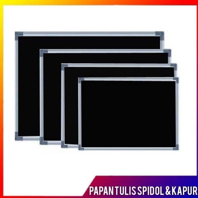 

PAPAN TULIS SPIDOL DAN KAPUR WHITEBOARD / BLACKBOARD UKURAN 30X50 COD