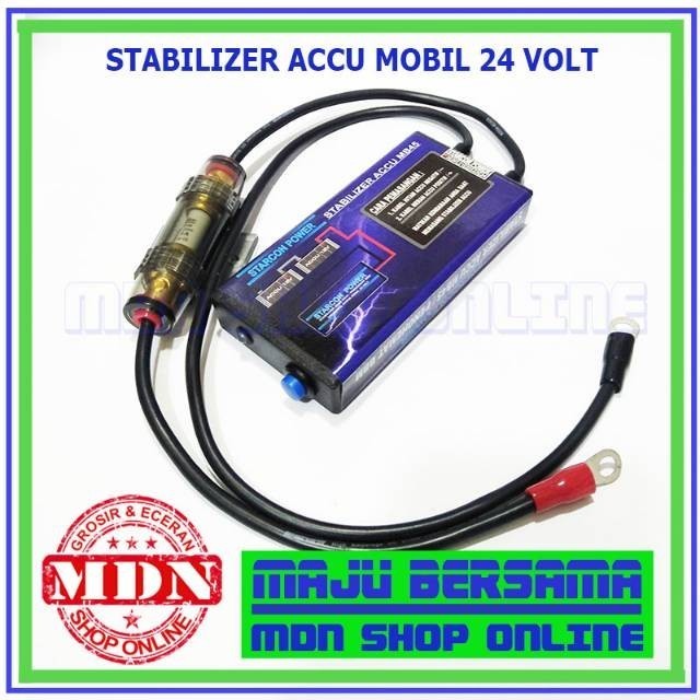 Stabilizer Accu Mobil 24V Starcon Power Mb45 Penghemat Bbm