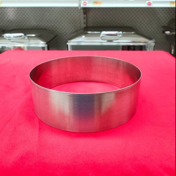 

BM350 Arta Cake Ring Round diameter 18 cm tinggi 6 cm / Cetakan Kue #CRR186 STOK TERBATAS