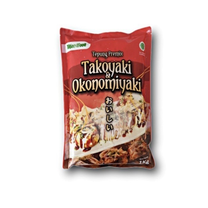 

EX880 Tepung Takoyaki Premix halal OBRAL