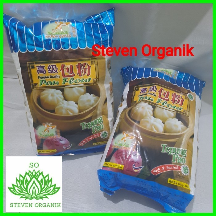 

SH670 Happy Grass Tepung Pao/ Pau Flour 1,3 kg GRATIS ONGKIR