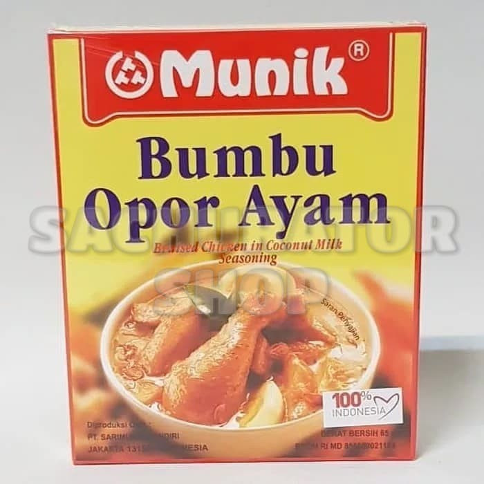 

WR650 Bumbu Masak Masakan Munik Chicken Opor Ayam in Coconut Milk Seasoning CUCI GUDANG