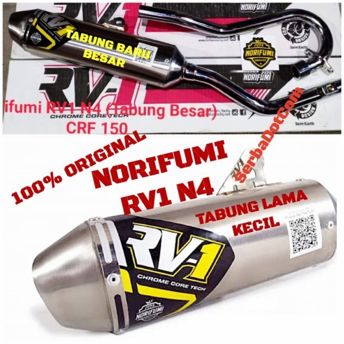 Mrynt Knalpot Norifumi RV1 N4 KLX CRF Original
