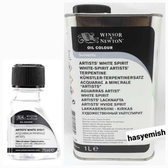 

Artists' White Spirit 1 Litre Winsor & Newton -Anza Wahda