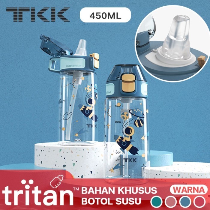 Tkk-3002 Kids Water Bottle Botol Minum Anak Tritan Bpa Free