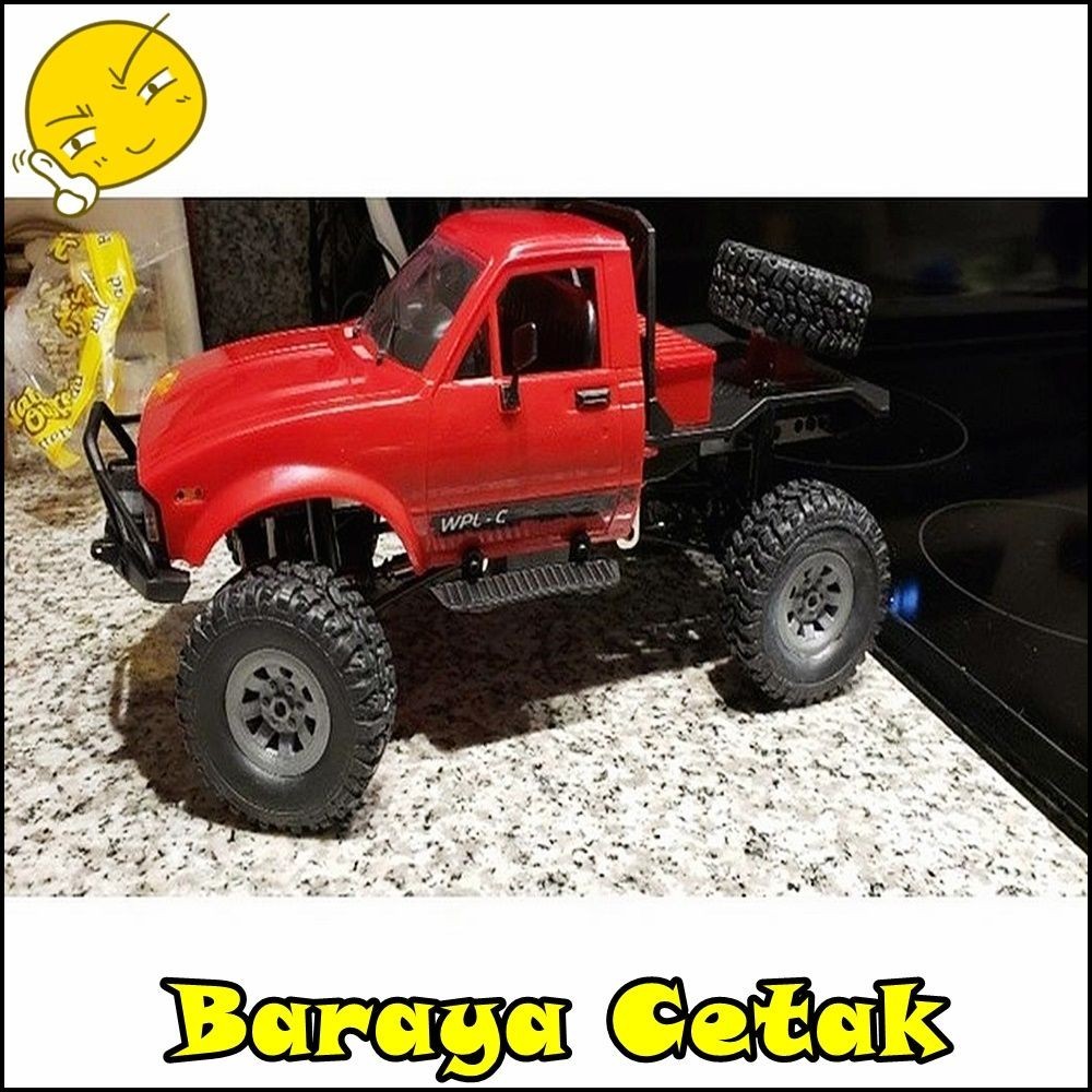 RC Velg RC WPL RC Truck RC4WD 1/16 3D Print Aksesoris Mainan RC