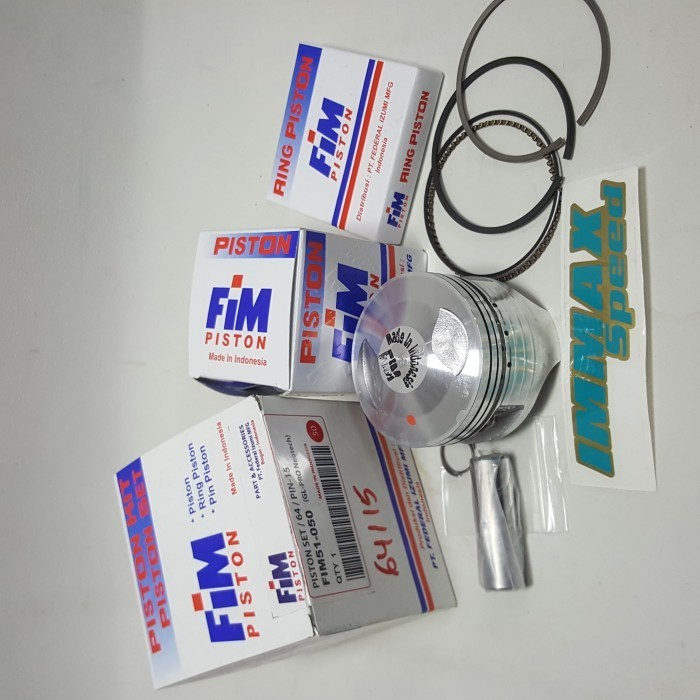 Fim Izumi Piston Bore Up Gl Pro Neotech Tiger Mio 63.5 64 64.5 65 Os