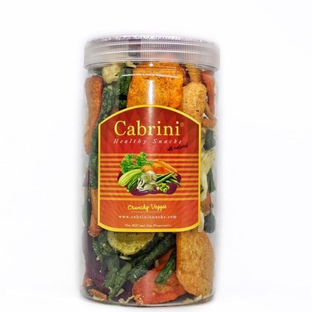 

NEW PRODUK CABRINI HEALTHY SNACKS - CRUNCHY VEGGIE (BIG) KERIPIK SAYURAN PREMIUM !!!!!