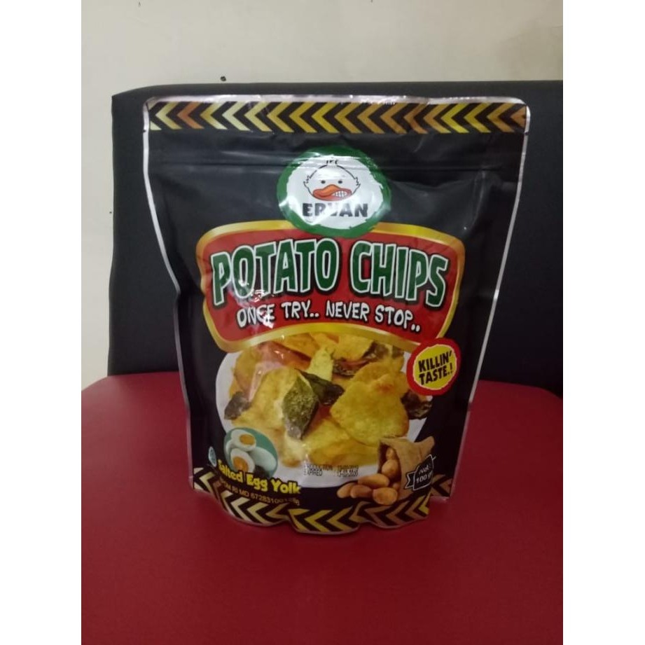 

READY STOCK ERVAN POTATO SALTED EGG CHIPS !!!!!