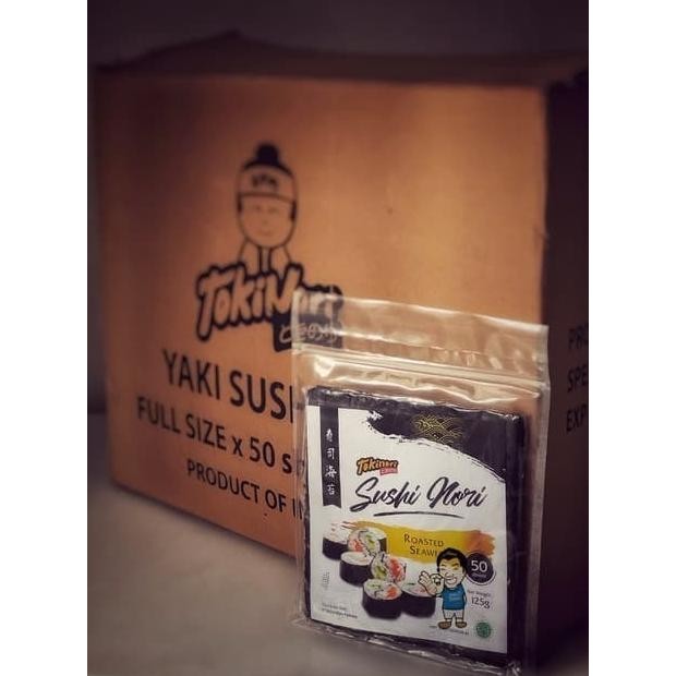 

BIG SALE TOKINORI YAKI SUSHI NORI- ROASTED SEAWEED- RUMPUT LAUT 50PC !!!!!