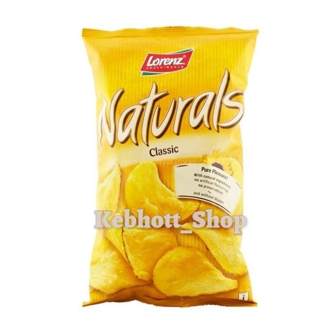 

BIG SALE LORENZ NATURALS CLASSIC POTATO CHIPS 100 GR | KERIPIK KENTANG KLASIK !!!!!