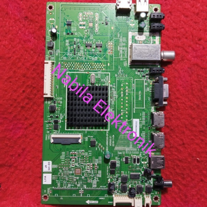 TOSHIBA 49L3750VJ MAINBOARD TV LED - MESIN TV - MODUL TOSHIBA 49L3750