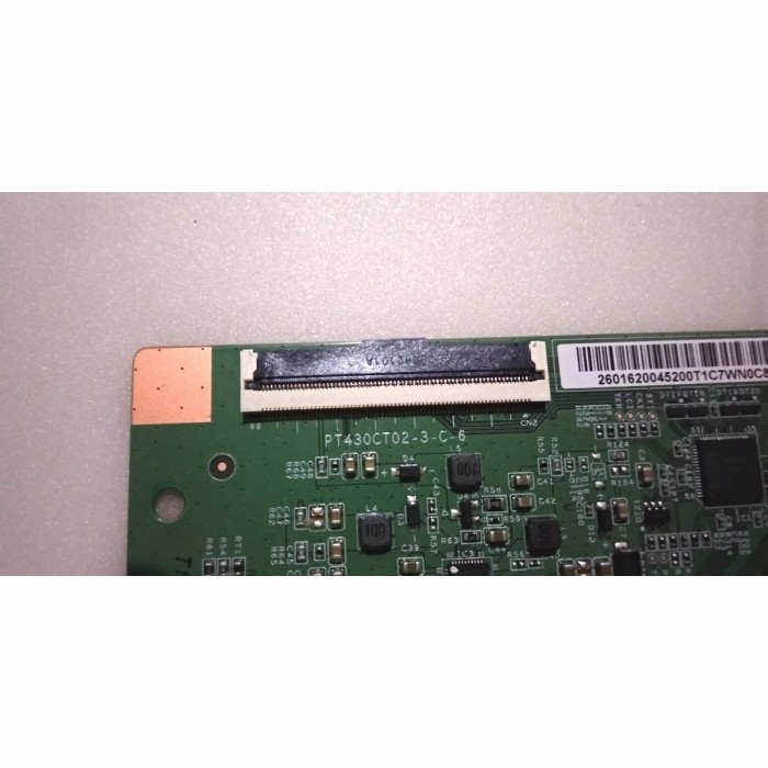 TIKON TICON TV MODUL TCON TV SAMSUNG 43 INCH MODEL PT430CT02-3-C-6