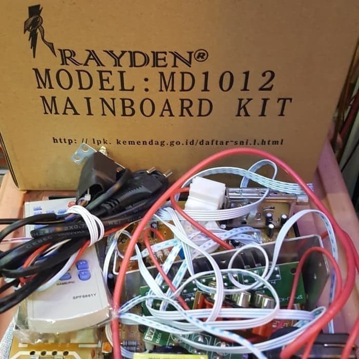 TERLARIS KIT MODUL MESIN TV TABUNG 14 INCI...21 INCI MEREK RAYDEN