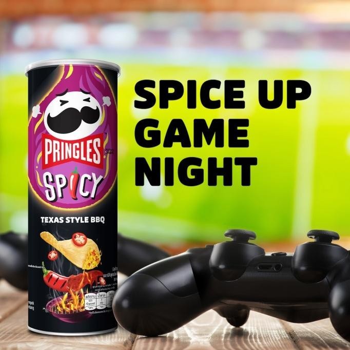 

BIG SALE [CARTON DEALS] PRINGLES SPICY TEXAS STYLE BBQ KERIPIK 97G (12PCS) !!!!!