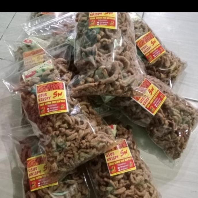 

BIG SALE KRIPIK USUS AYAM KRISPIY 1KG. !!!!!