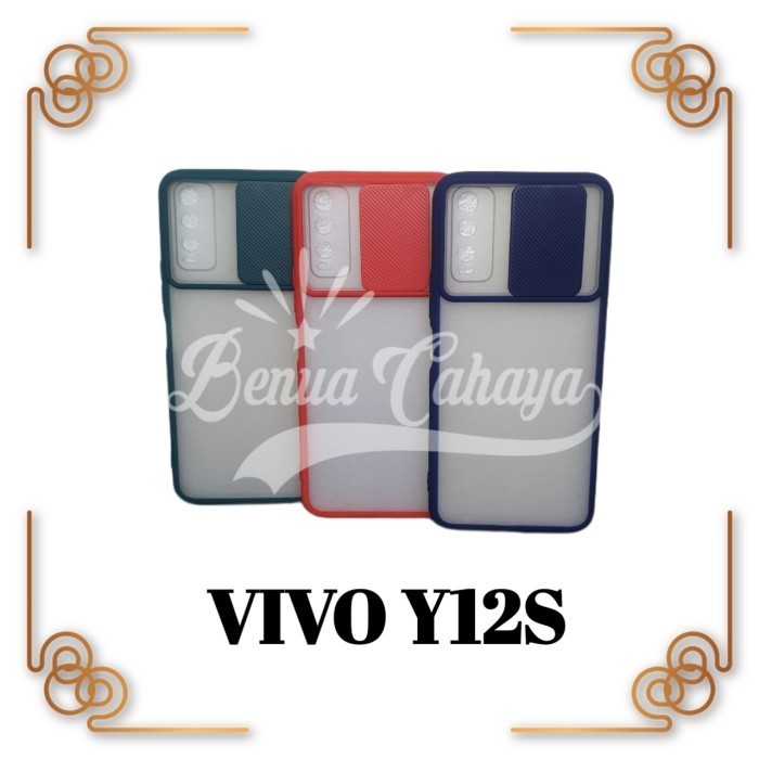 PRM CASE SLIDE CAMERA VIVO Y12S CASE DOVE SLIDE CAMERA