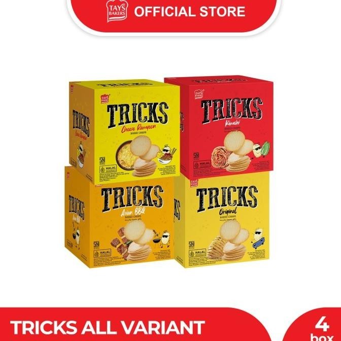 

BIG SALE TRICKS BAKED CRISPS BUY 3 GET 1 FREE !!!!!