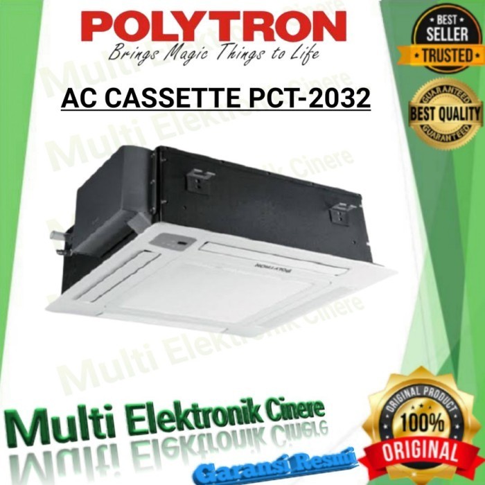 Ready AC CASSETTE POLYTRON 2 PK PCT-2003