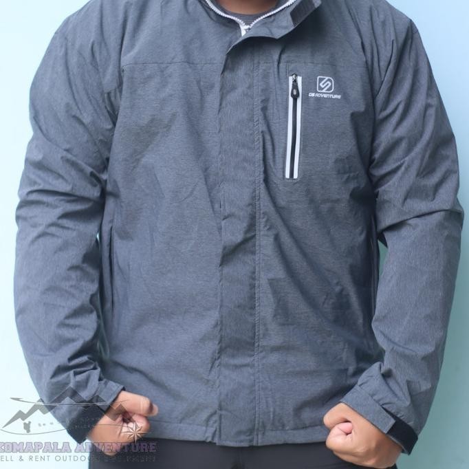 Jaket gunung hiking outdoor original ds adventure waterproof no eiger