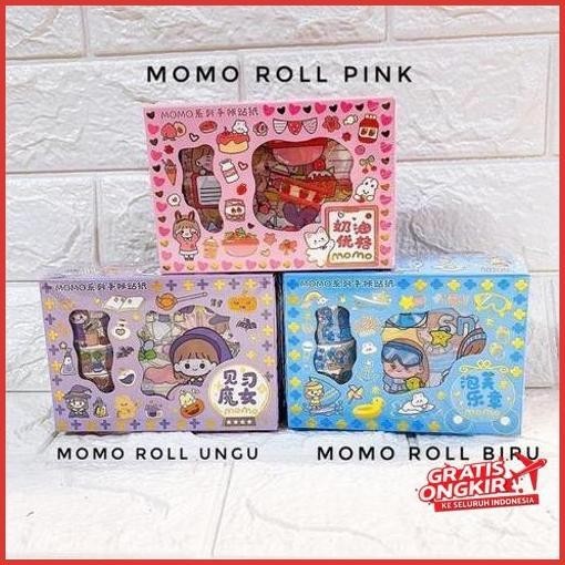 

Serba Murah Stiker Roll Momo (1Box Isi 4 Roll & 10Lembar) Stiker 2D Sticker Botol Minum 2D Plastik Anti Air/Buku Diary Stiker Motif/Stiker Anti Air Good Quality