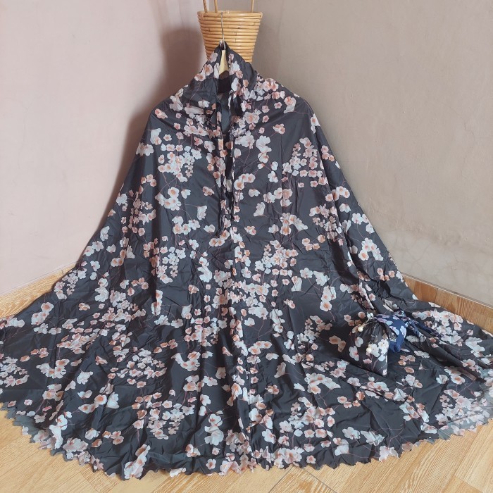 Mukena Travelling Parasut Korea Ni Motif Bunga