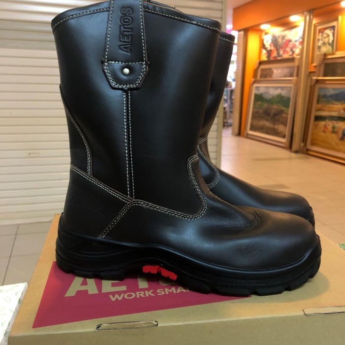 SEPATU SAFETY AETOS LITHIUM BROWN ORIGINAL/SAFETY BOOTS