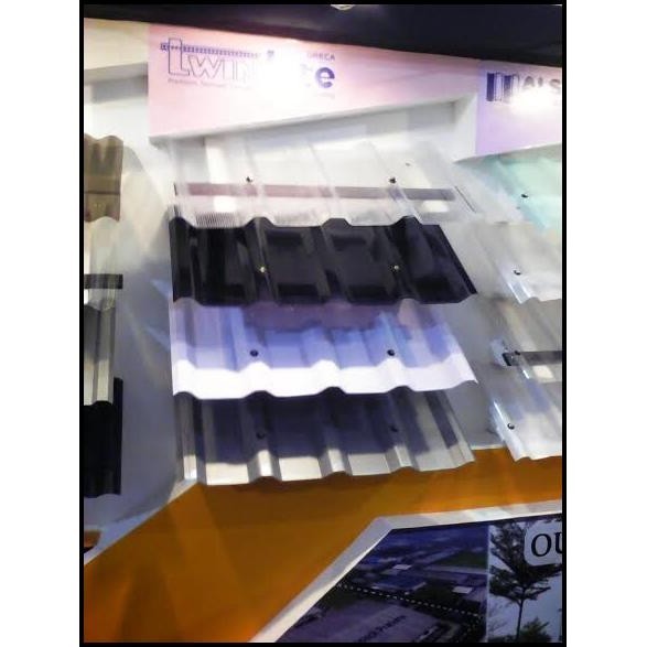 Twinlite Greca Atap Genteng Polycarbonate Pvc 6Mm