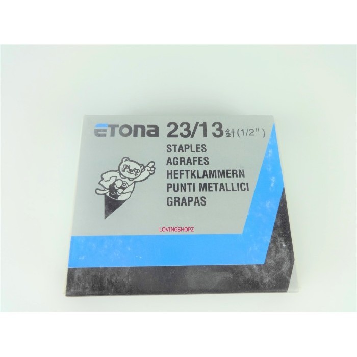 

Terbaru Isi Stapler/Staples Etona No.23/13 High Quality