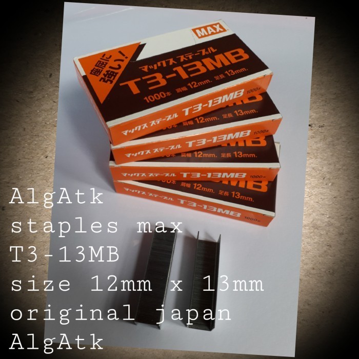 

New Max. Staples Tembak T3-13 Mb. Hemat