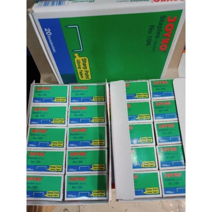 

For Sale Repil /Isi Staples Joiko No 10 Satu Pak Isi 20 Box Kecil Best Quality