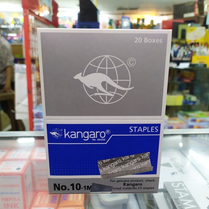 

Restock Isi Staples No.10 Kangaro Kecil Premium