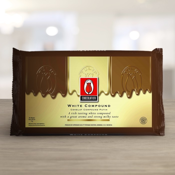 

Ready Tulip Chocolatier White Compound 1Kg