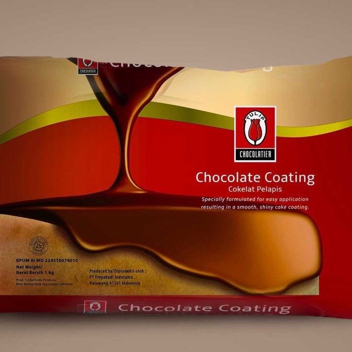 

Ready chocolate coating tulip 1 kg