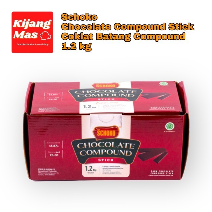 

Ready Schoko Dark Compound Stick -1.2kg