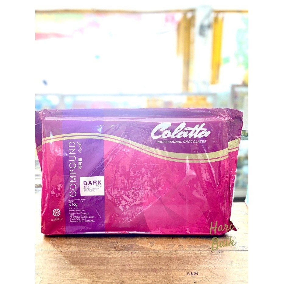

Ready coklat collata dark 1kg (repack)