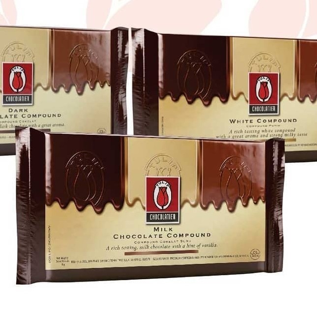 

Ready TULIP MILK CHOCOLATE COMPOUND 1 KG COKELAT SUSU