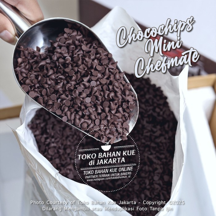 

Ready Chefmate Coklat Chip Mini 500gr Cokelat Chips Compound Chocochip Murah