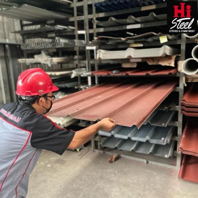 Atap Spandek Pasir 0.30Mm X 1Mtr X 3M